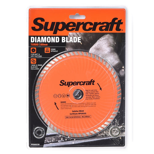 Supercraft Blade Diamond Turbo 180mm