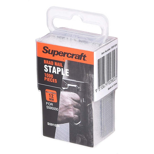 Supercraft Nail Brad 12mm 1000pk