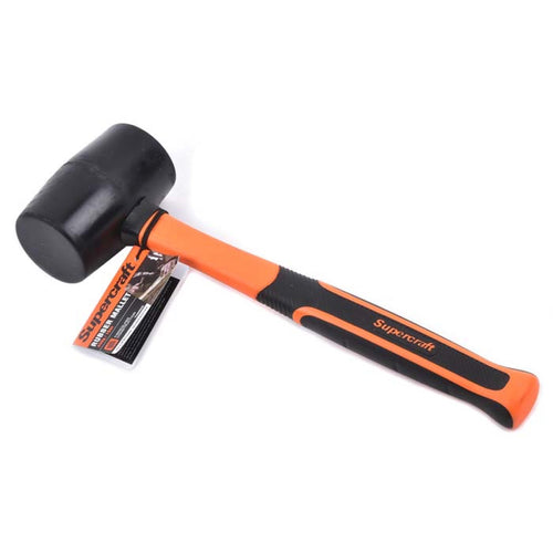 Supercraft Rubber Mallet 16oz Black Head