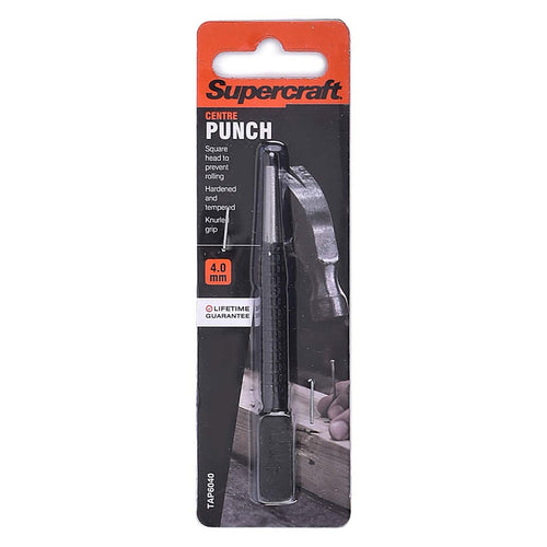 Supercraft Punch Centre 4mm