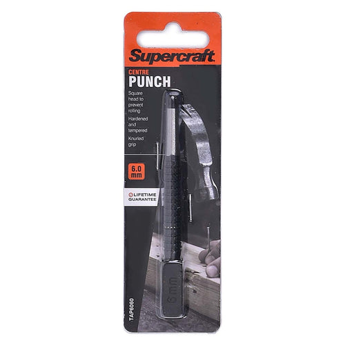 Supercraft Punch Centre 6mm