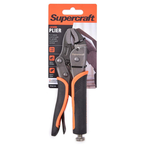 Supercraft Plier Lockgrip 180mm