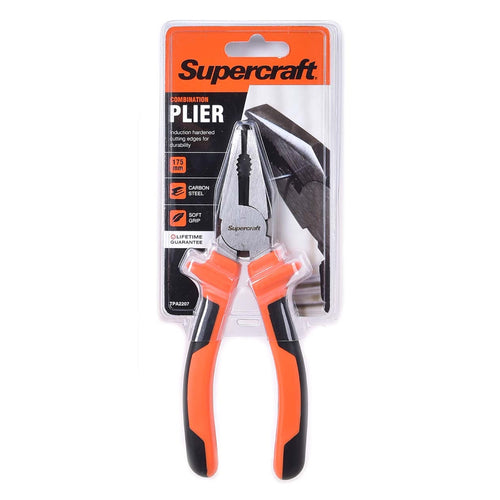 Supercraft Plier Combination 175mm Soft Grip