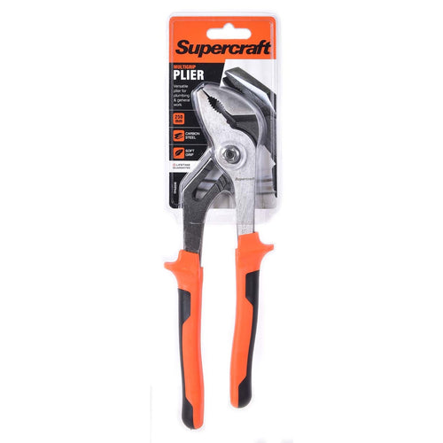 Supercraft Plier Mltigrip 250mm Soft Grip