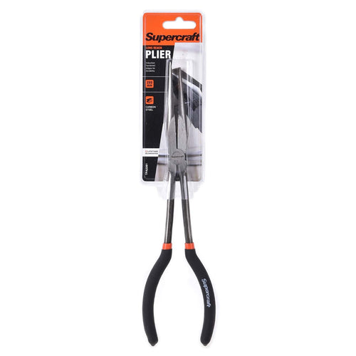 Supercraft Plier Long Reach 280mm Soft Grip