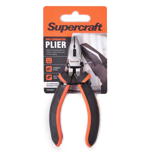 Supercraft Plier Mini Combination 117mm Soft Grip