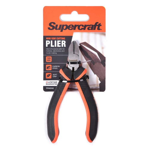 Supercraft Plier Mini Side Cutting 109mm Soft Grip