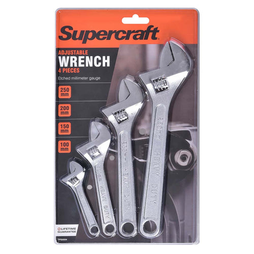 Supercraft 4-Piece Wrench Adjustable