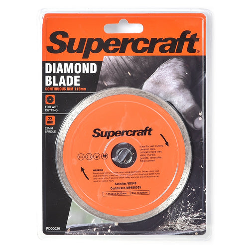 Supercraft Blade Diamond Continuous 115mm