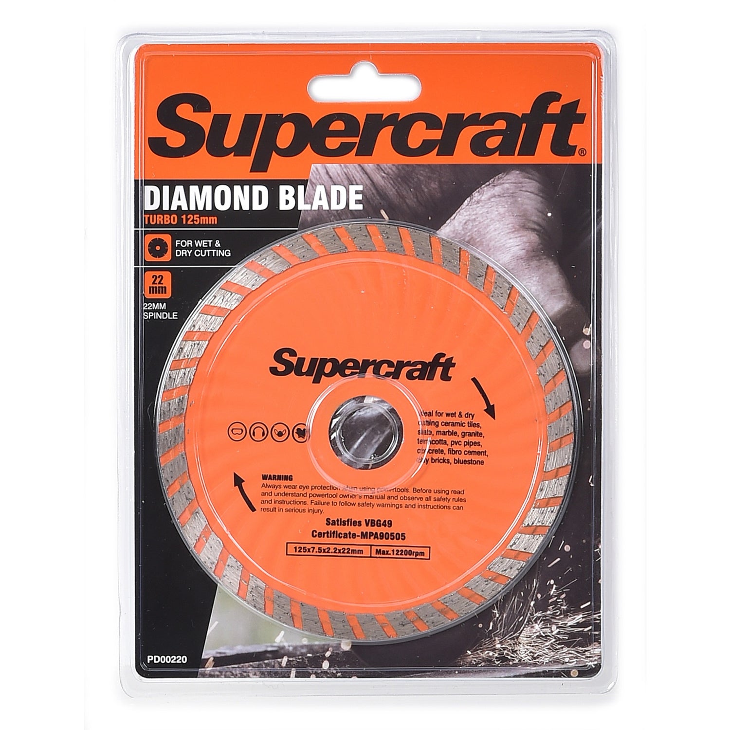 Supercraft Blade Diamond Turbo 125mm