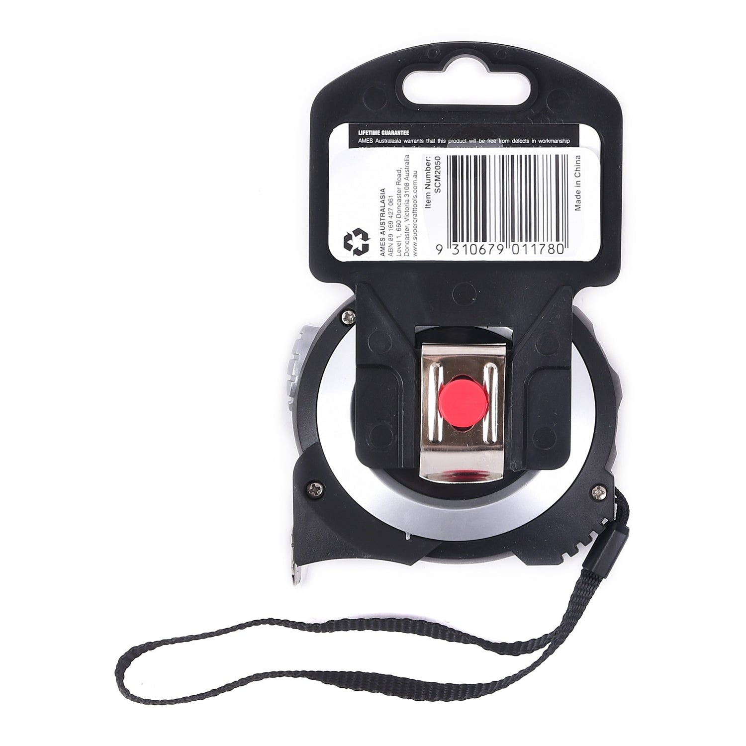 Supercraft Tape Measure 10m Annodised
