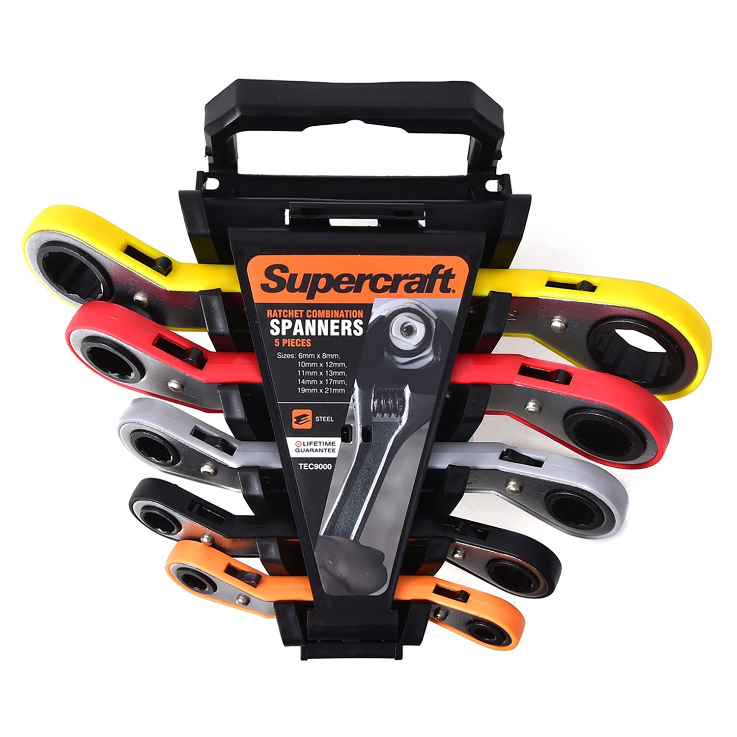Supercraft 5-Piece Spanner Ratchet Combination