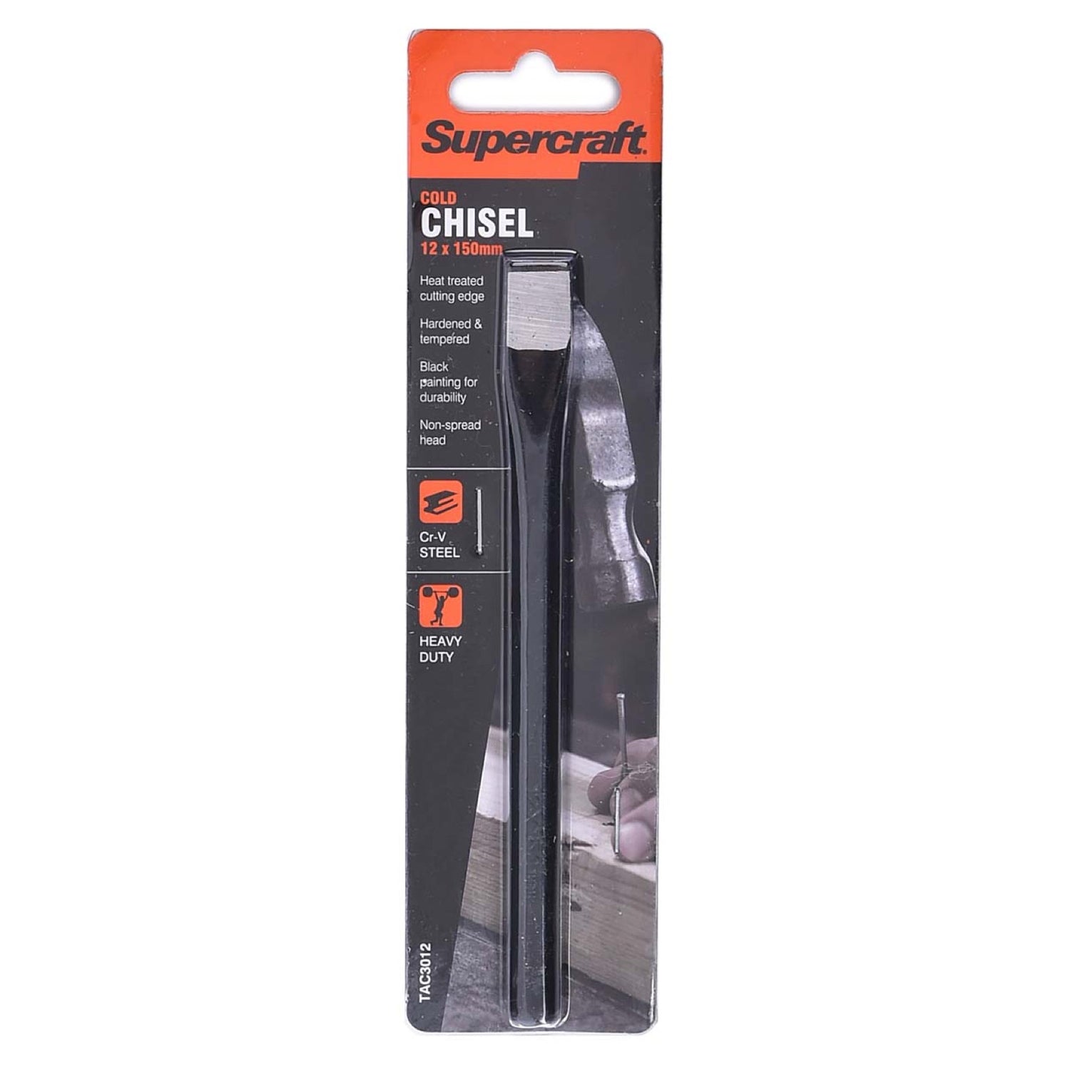 Supercraft Chisel Cold 12 x 150mm