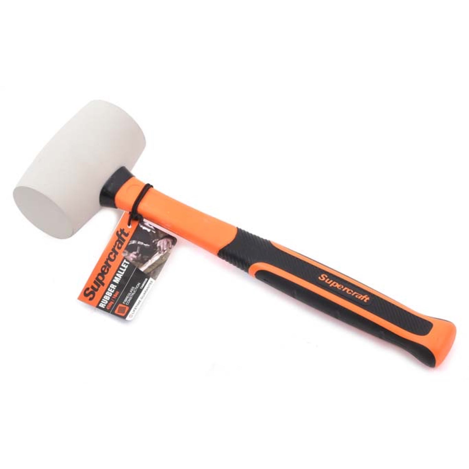 Supercraft Rubber Mallet White 16oz