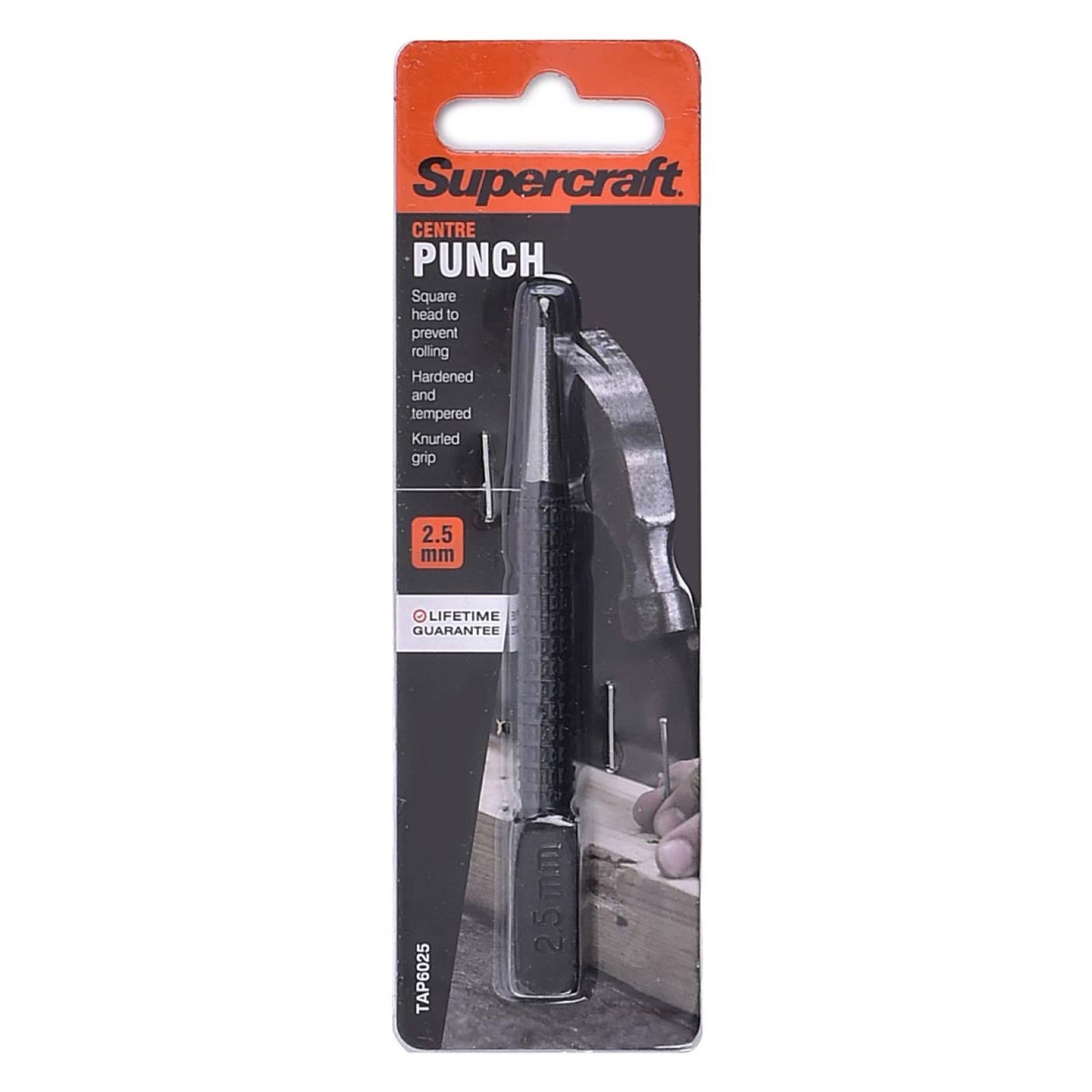 Supercraft Punch Centre 2.5mm