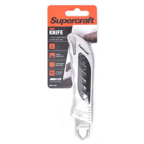 Supercraft Snap Knife 18mm with Blade