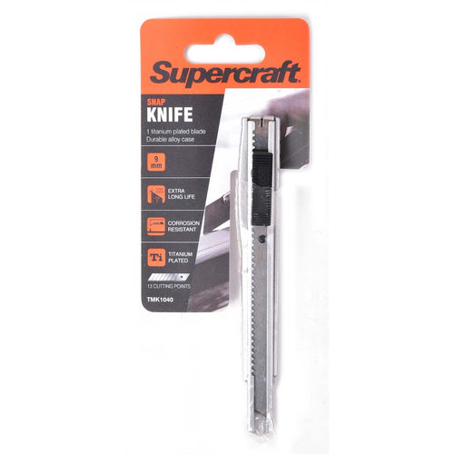 Supercraft Snap Knife 9mm with Blade