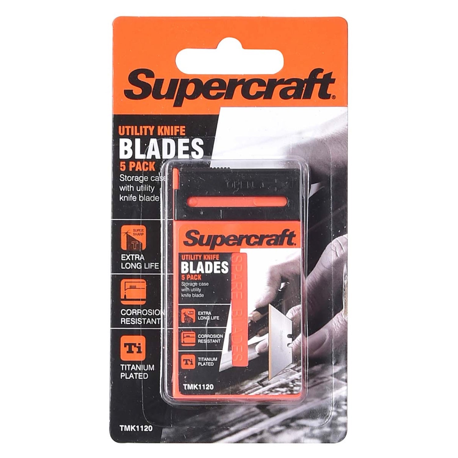 Supercraft 5-Pack Utility Knife Blade